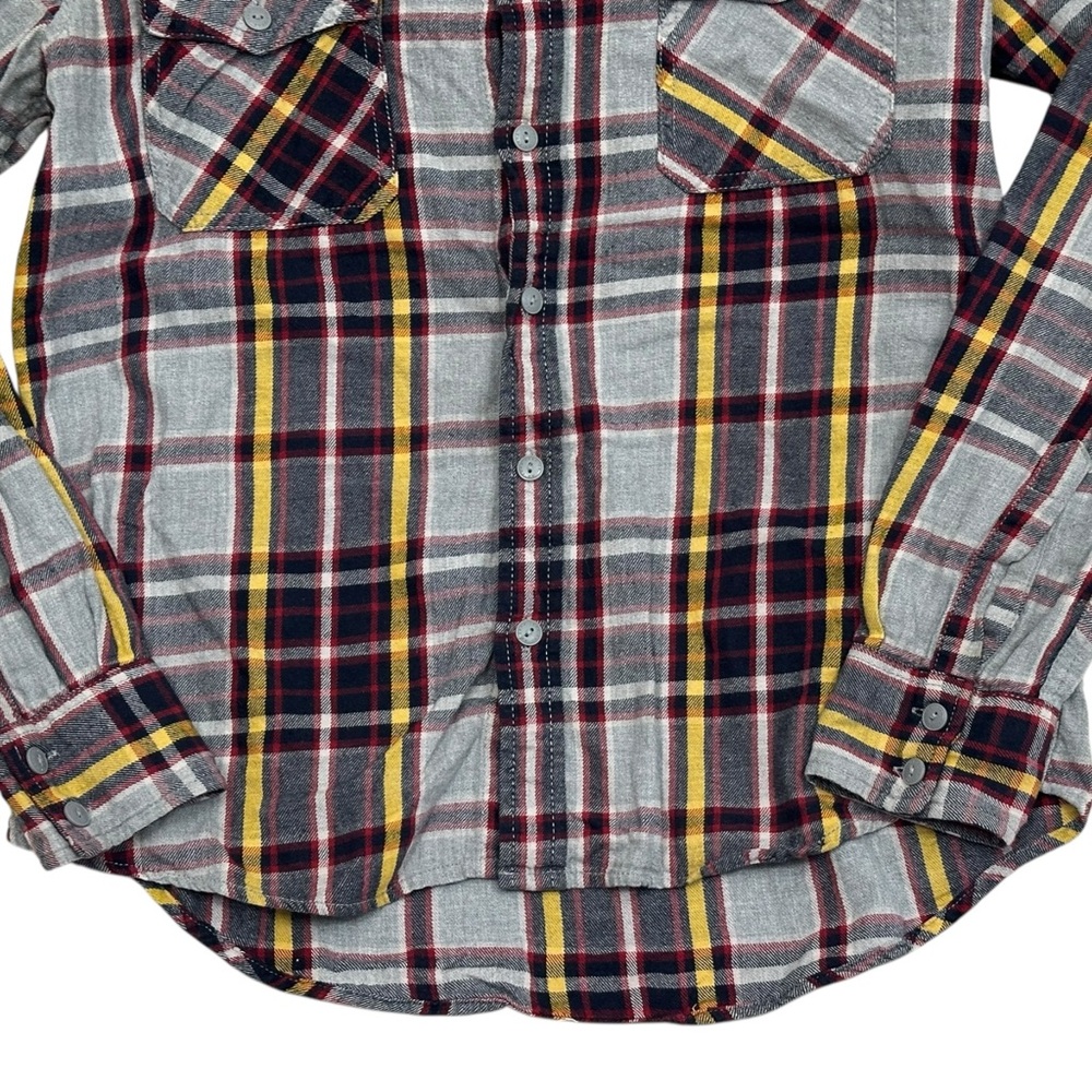 Arizona Jean Co Plaid Button Up - Mens Size Medium - Picture 4 of 9